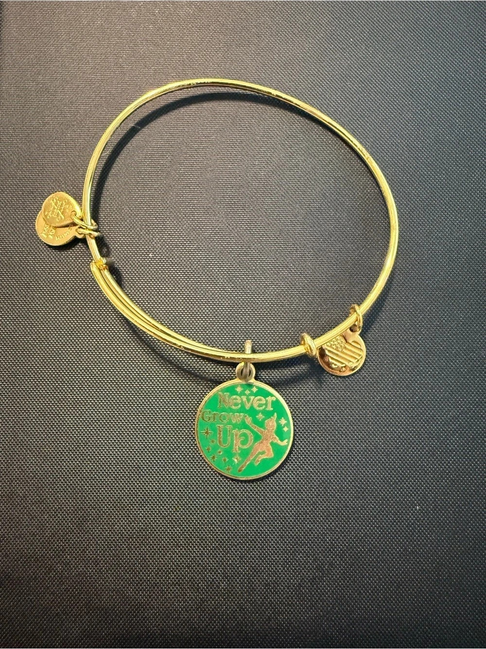 Alex and Ani Disney Parks Peter Pan Never Grow Up Bangle